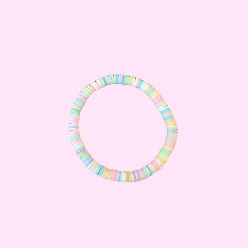 Cotton candy bracelet